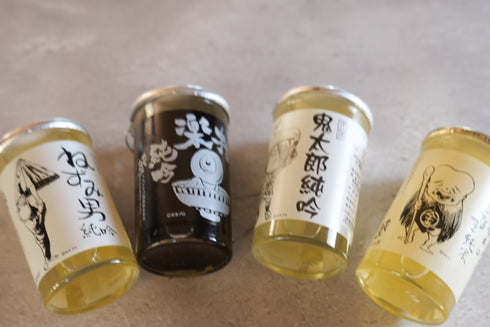 【送料無料】 ゲゲゲの鬼太郎 ワンカップ【鬼太郎純吟|おやじ極楽純吟|ねずみ男純吟|超辛口 こなき純米】 純米吟醸 千代むすび酒造 鳥取 180ml 日本酒