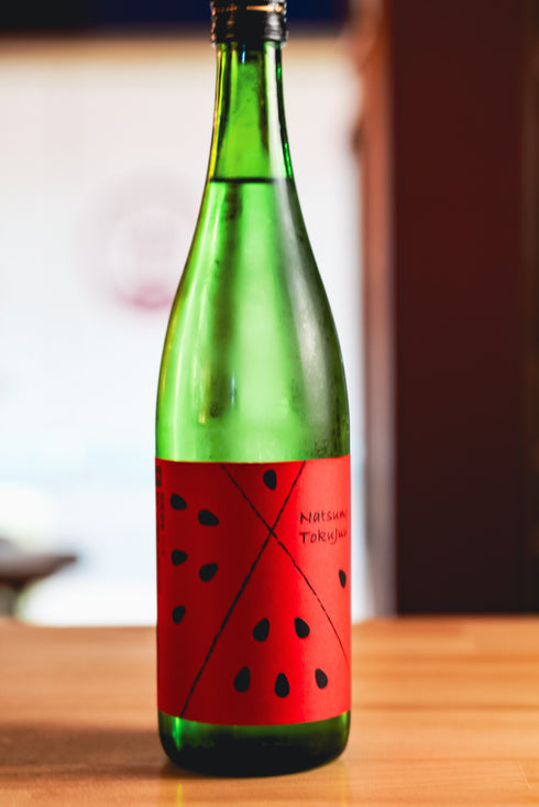 【送料無料】華鳩 特別純米酒 スイカラベル 720ml